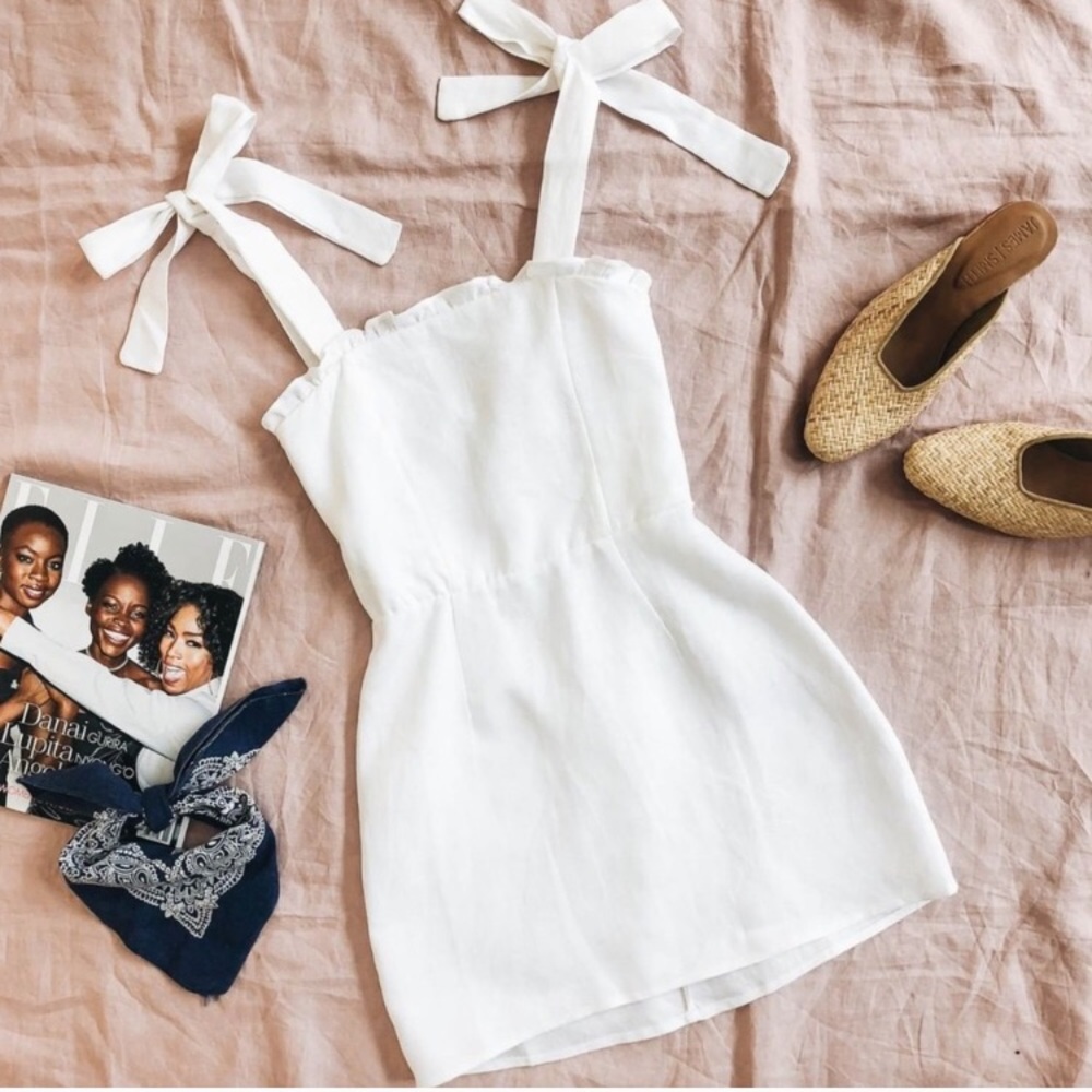 Verge Girl State of Mind White Mini Dress